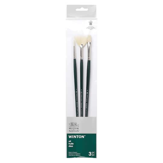 Winsor & Newton™ Winton™ Oil 3 Piece Brush Set